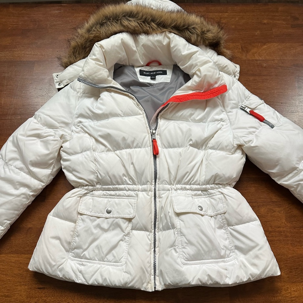 Marc New York Down Jacket Coat L - Picture 2 of 8